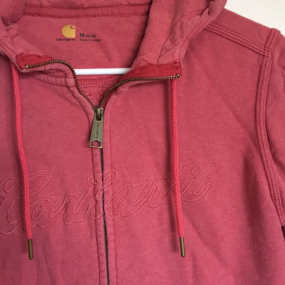Carhartt zip up hoodie